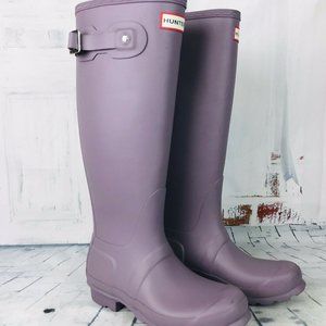 Hunter Original Tall Lavender Matte Rainboots